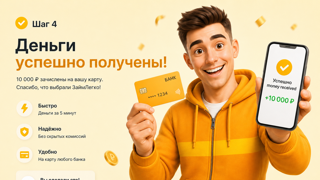 Заберите деньги